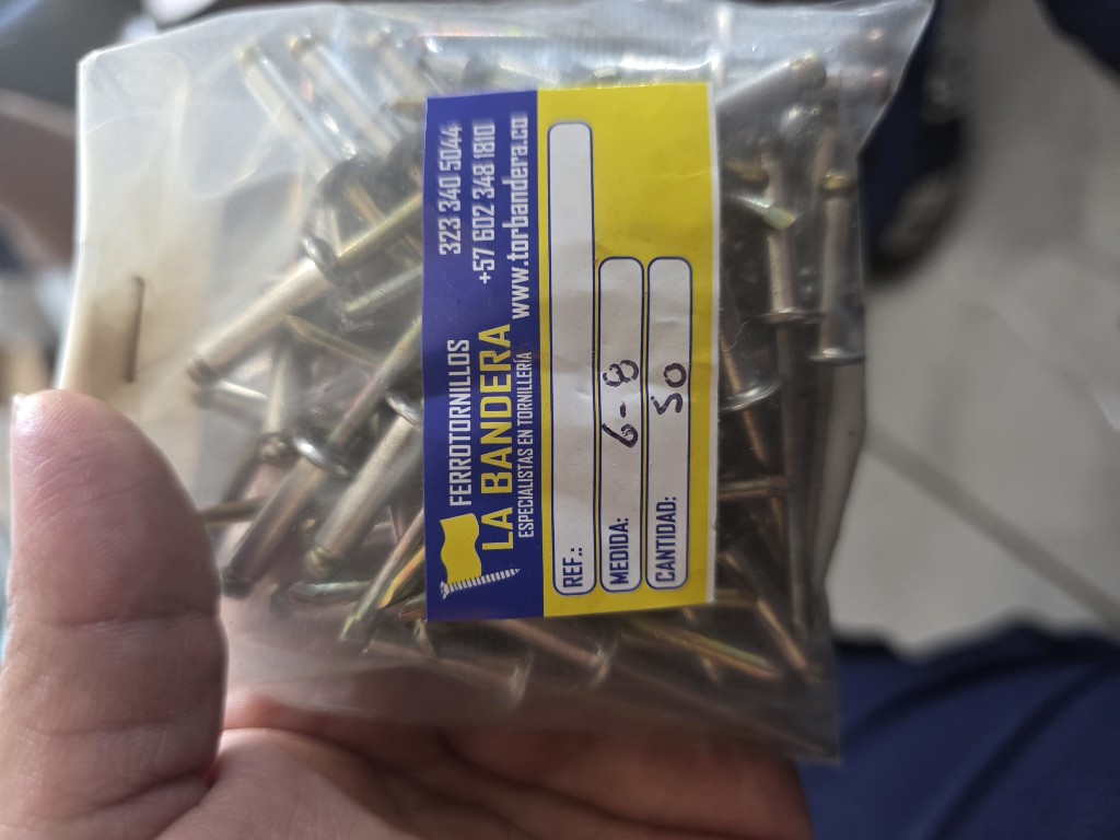 remache metalico 6-8