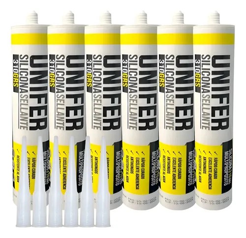 UNIFER silicona sellante blanca
