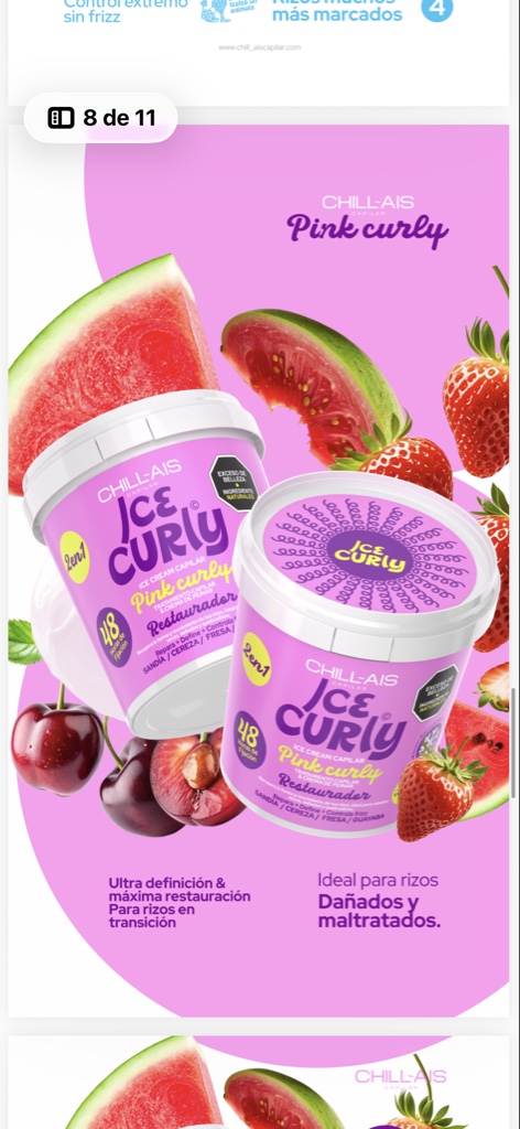 Ice curly  Restaurador