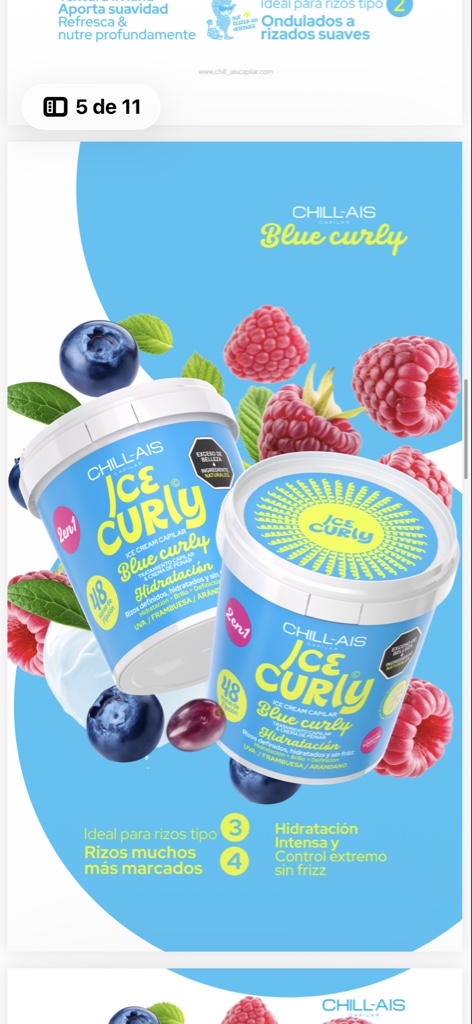 Ice curly Hidratación