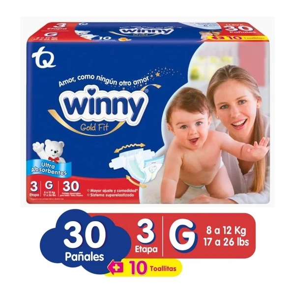 Winny  pañales ET3