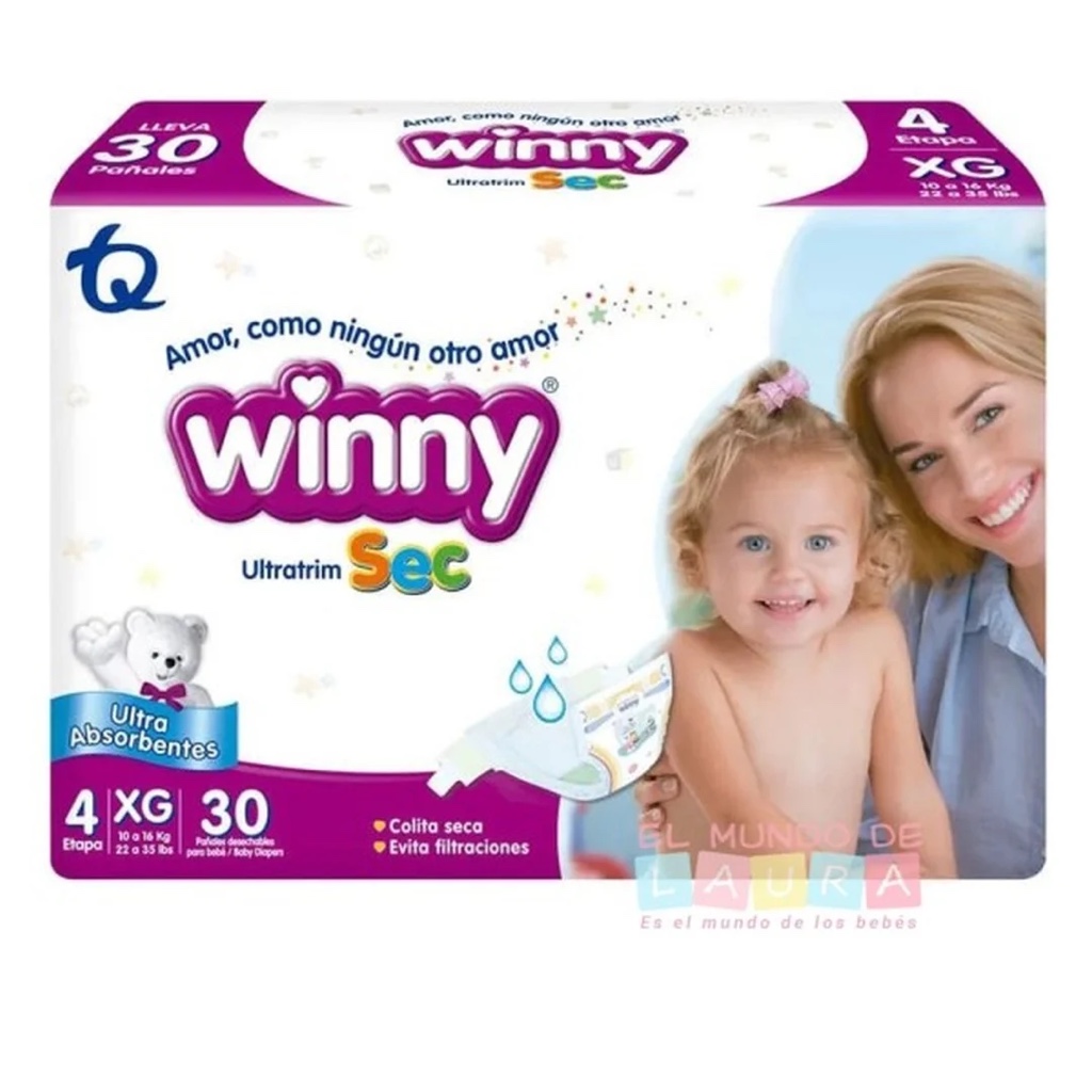 Winny pañales ET 4