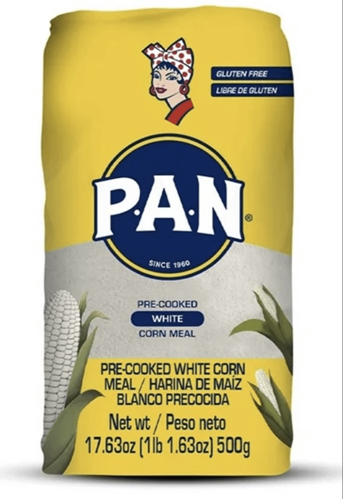 P.A.N. Harina de Maíz Blanco 500g
