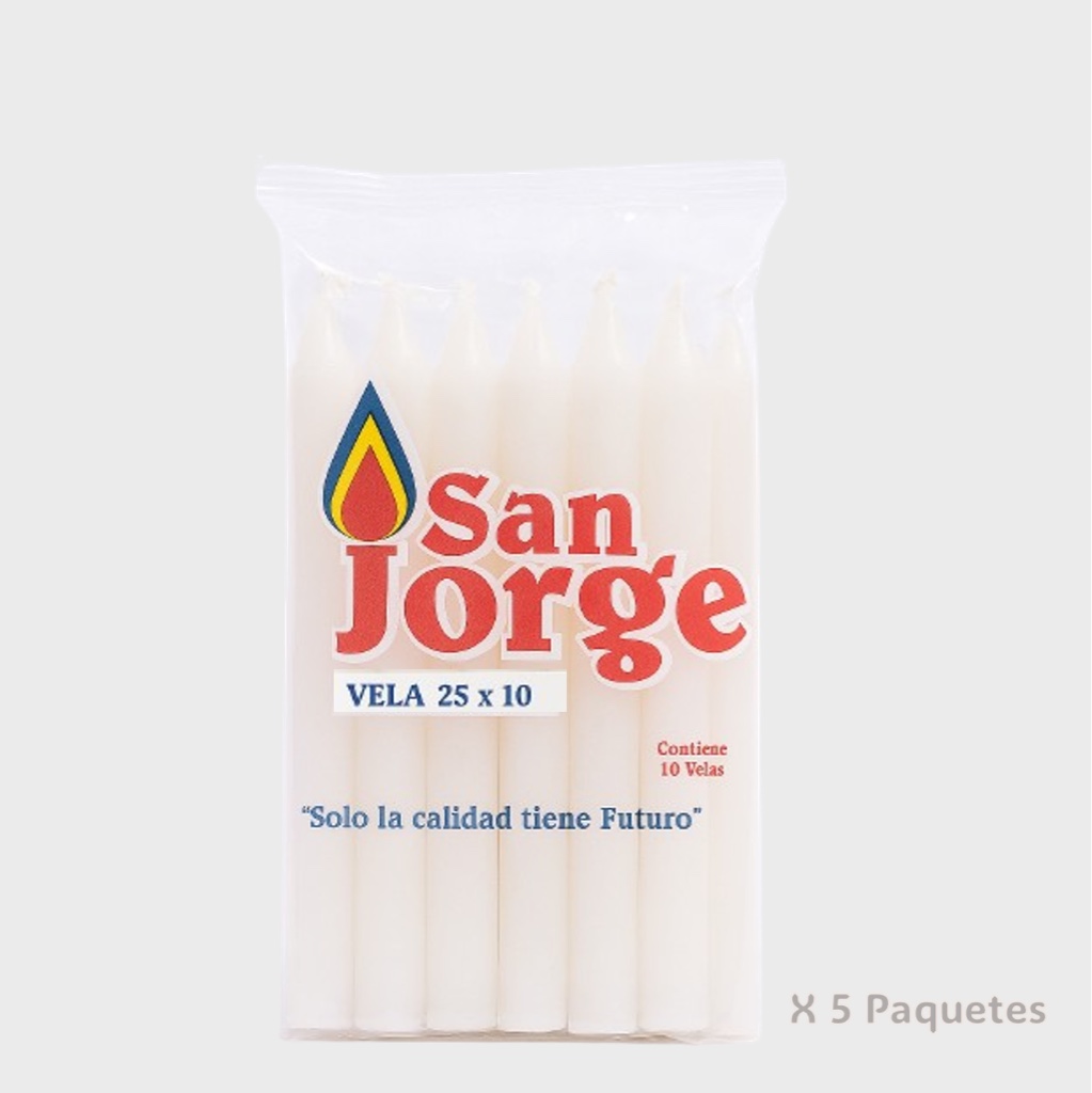 San Jorge velas blancas