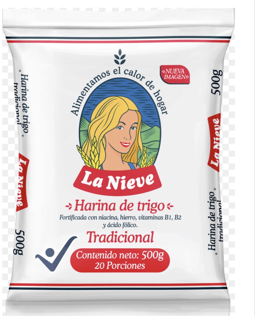 La Nieve harina de trigo 900 g