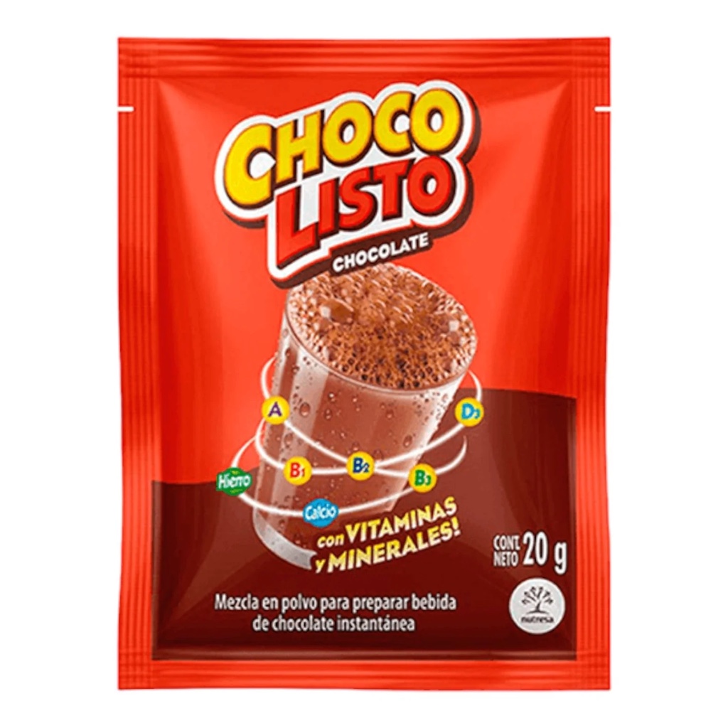 Choco Listo chocolate 20g