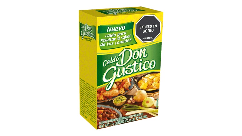 Don Gustico caldo de pollo