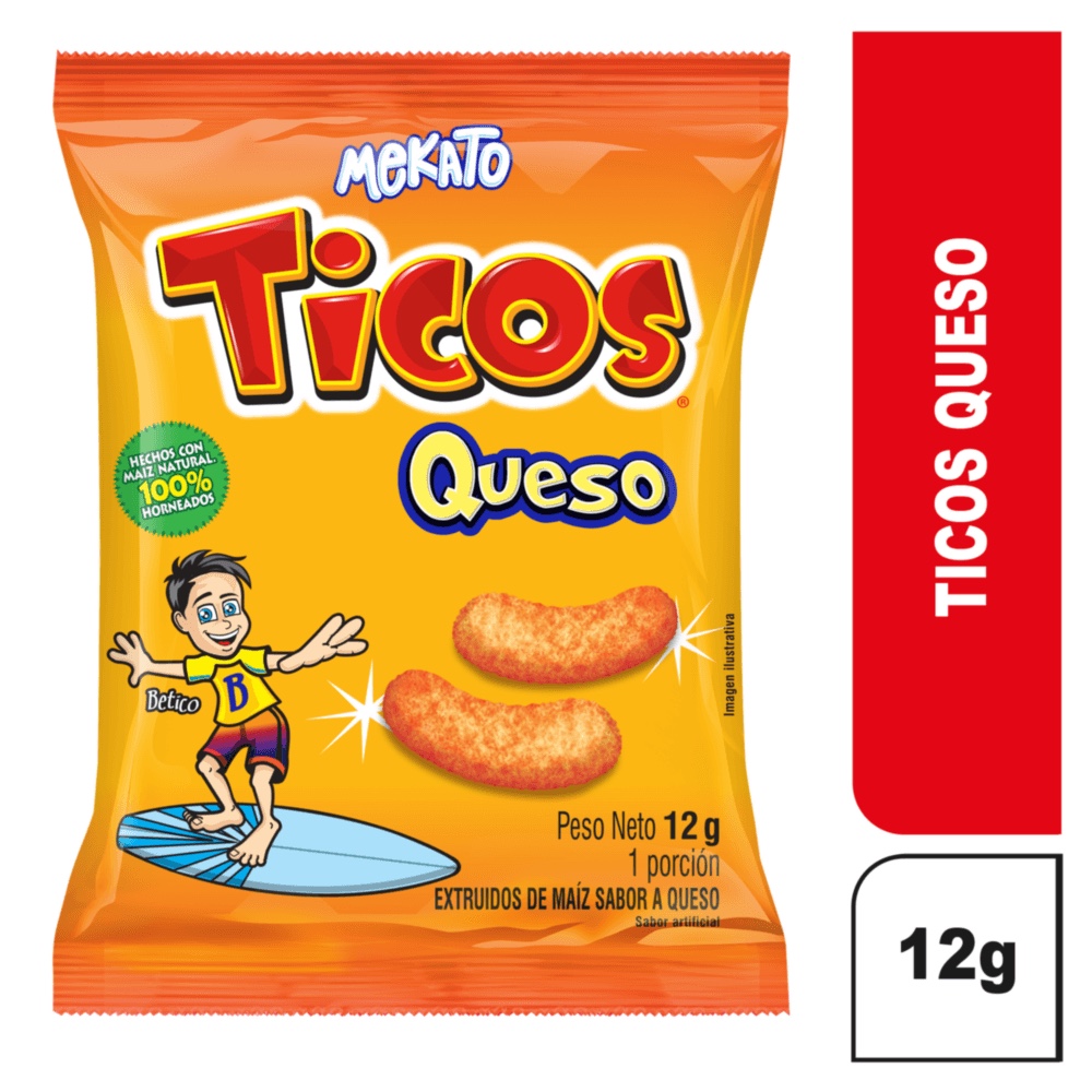 Ticos Queso 12g