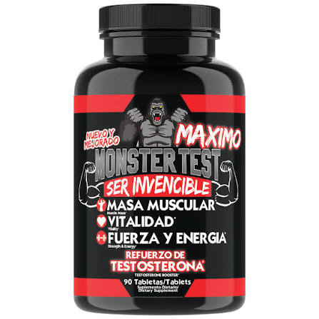 Testosterona monster test maxx 90 cápsulas