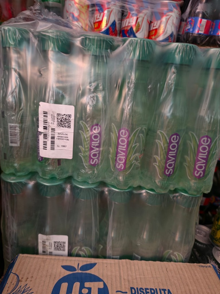 Saviloe agua 4x500ml