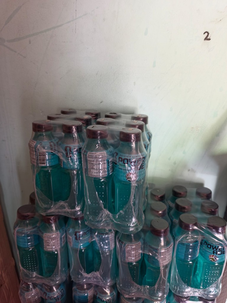 Powerade azul deportivo