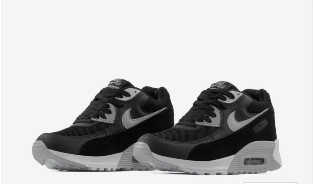 Air Max Negro y Gris