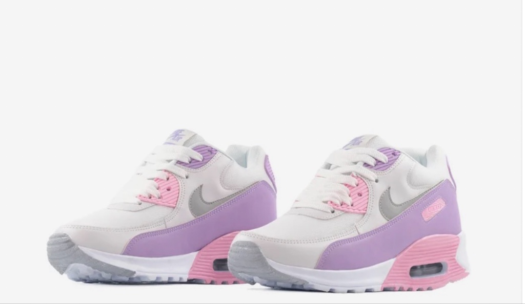 Air Max Blanco y Lila