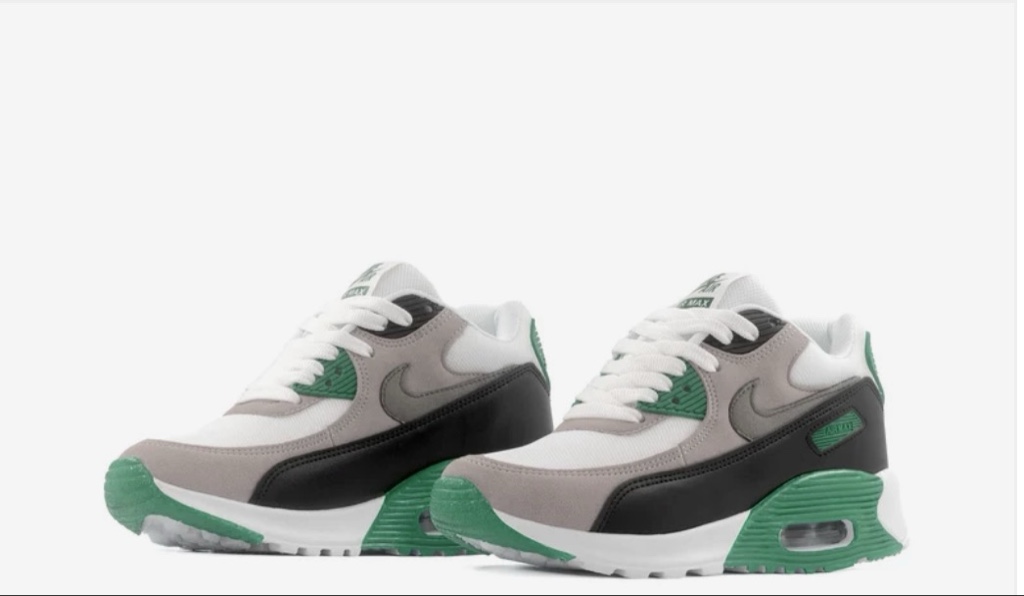 Air Max Gris y Verde