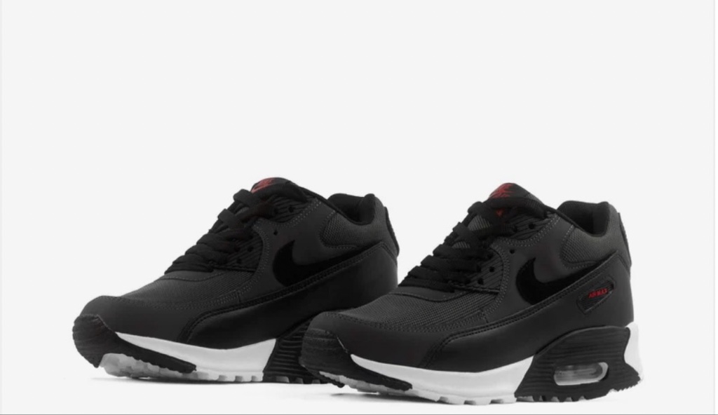 Air Max Negro y Rojo