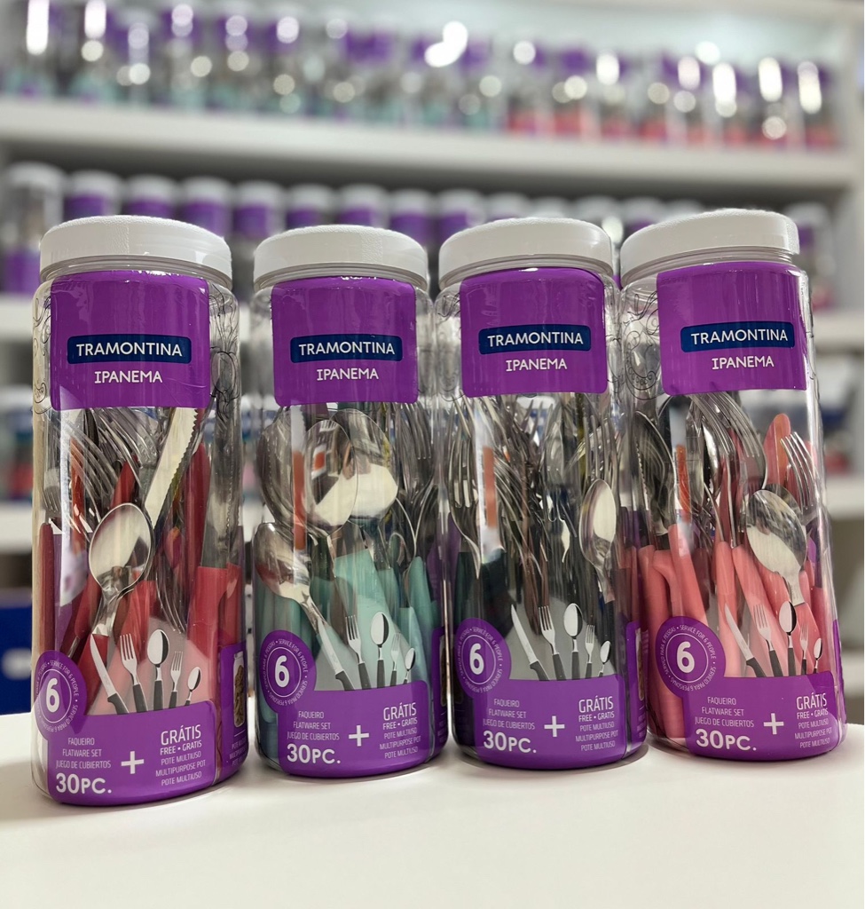 Tramontina Ipanema cubiertos 30pcs