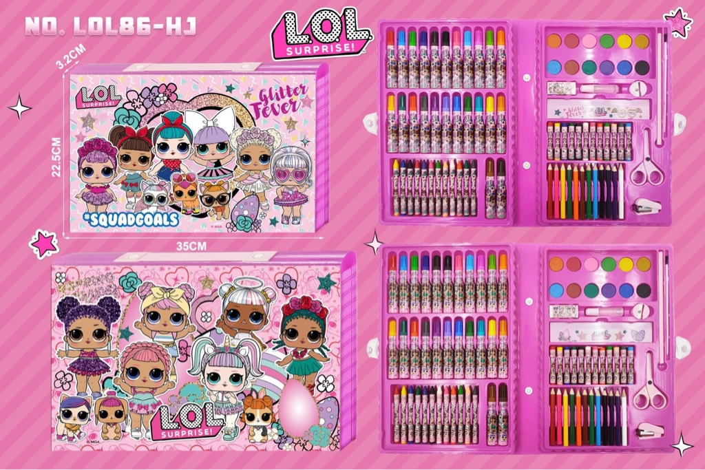 ACUARELA 86PCS