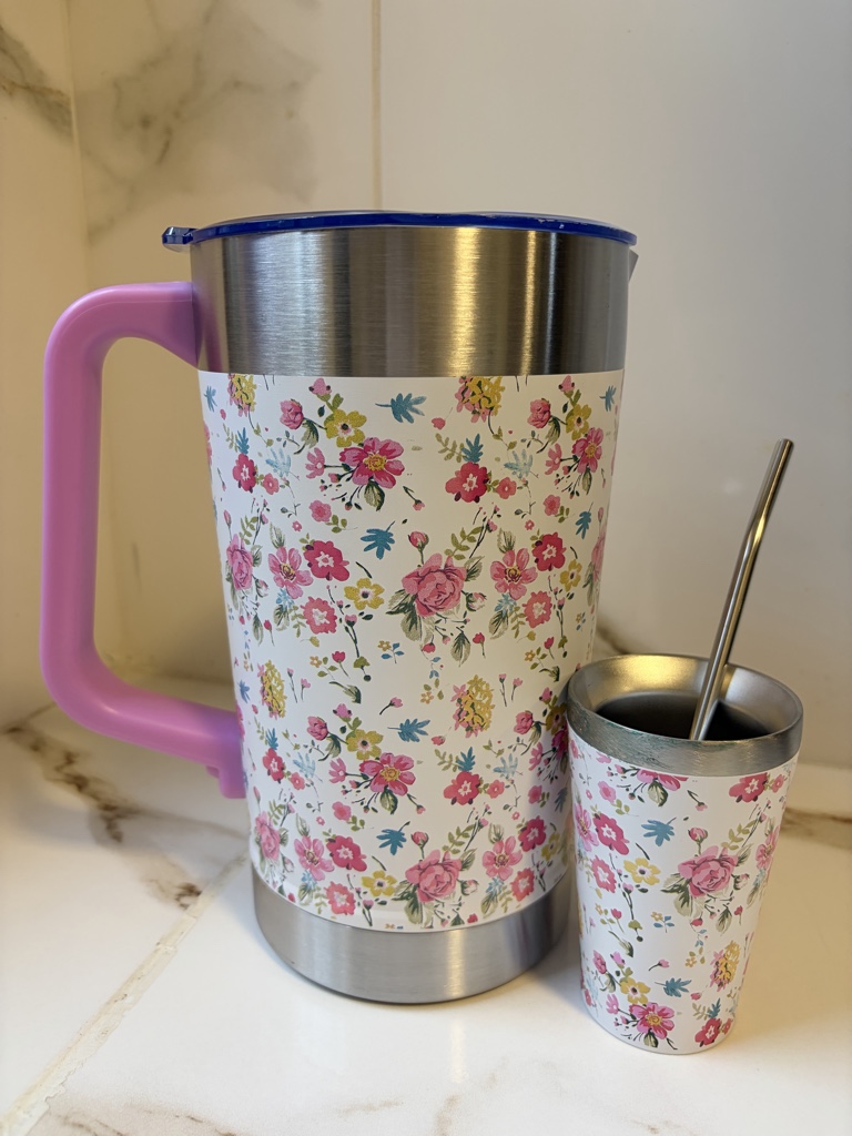 Jarra Térmica floral