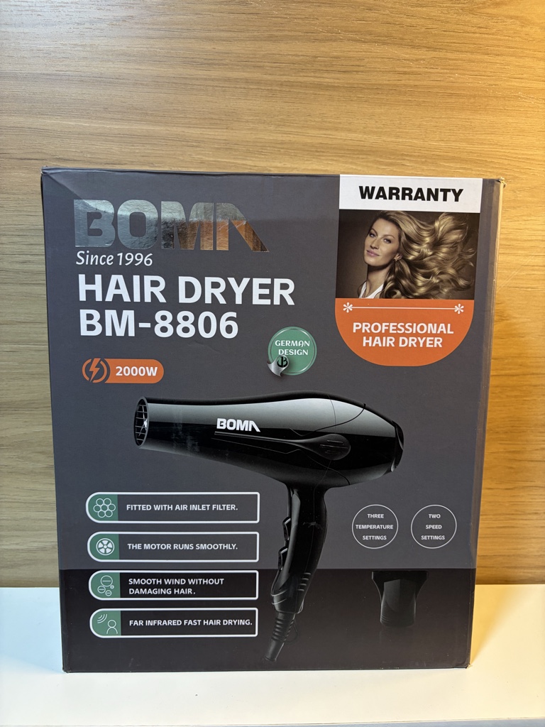 Secador de pelo BOMA 2000w