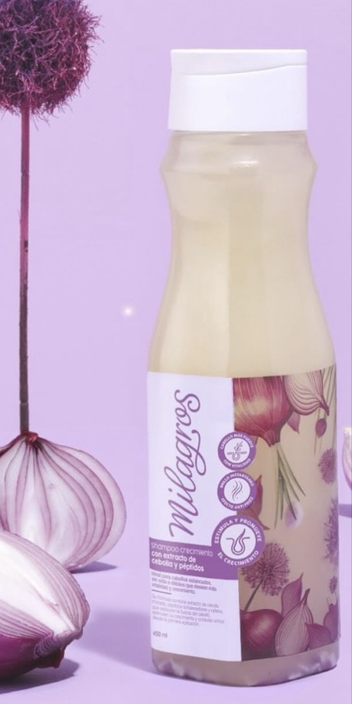 Shampoo de Cebolla - Milagros