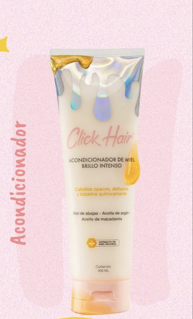 Acondicionador de Miel Brillo Intenso - Click Hair