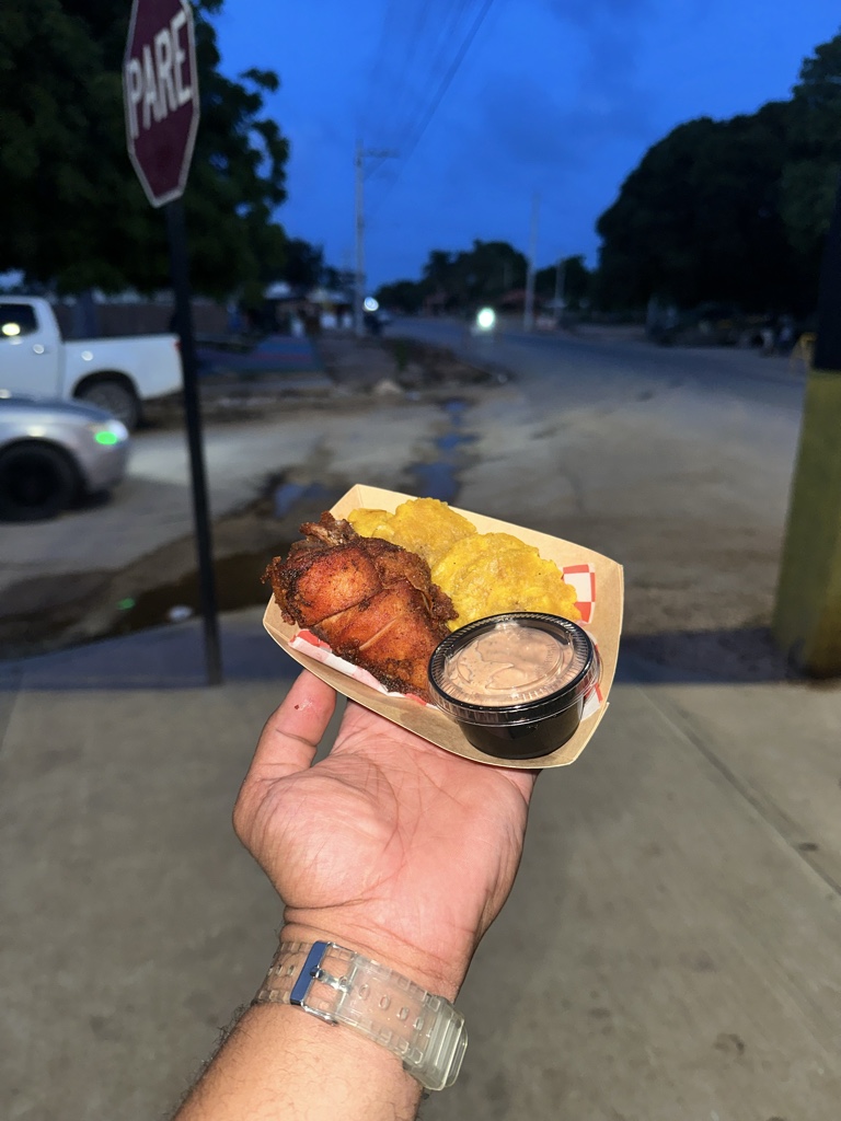 La ñapa / 1 pieza de pollo + guarnición