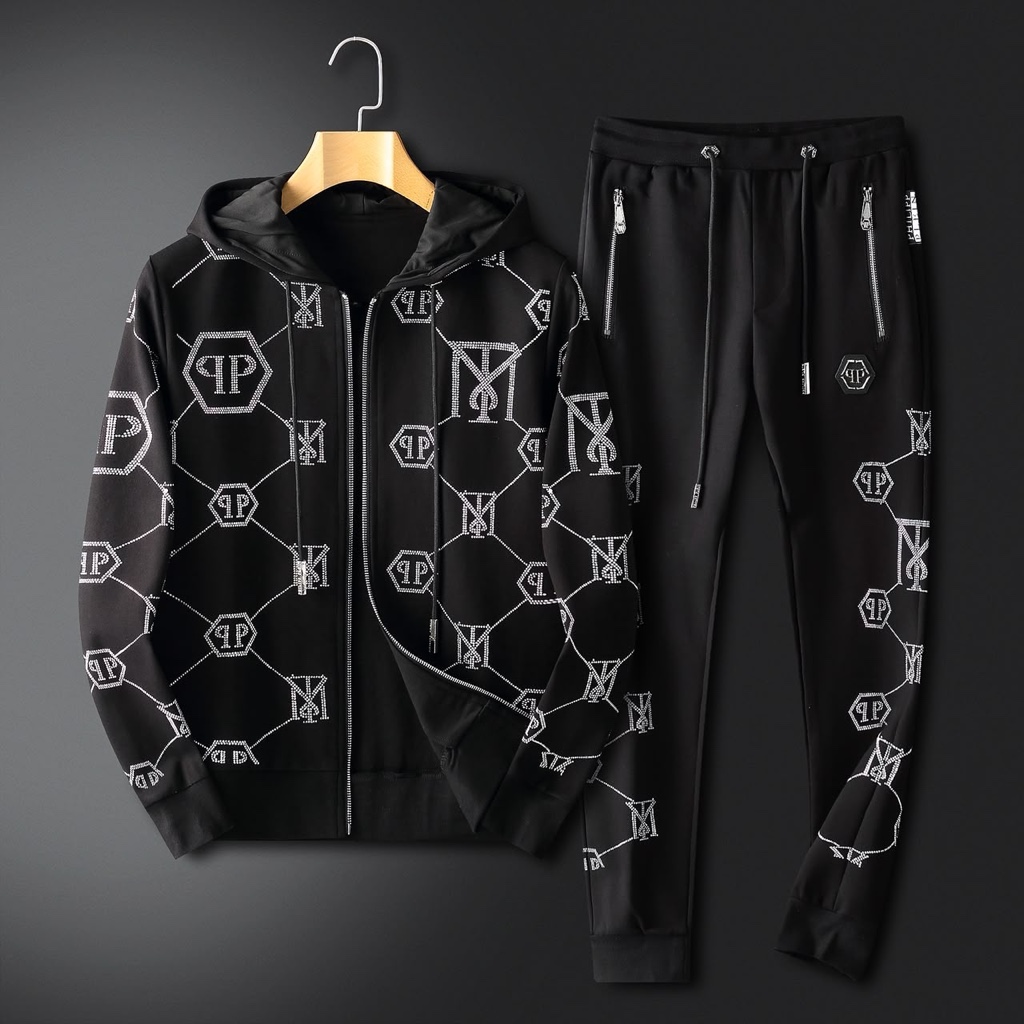 Philipp Plein conjunto negro