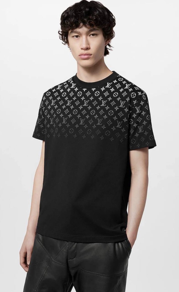Louis Vuitton polo negro monograma