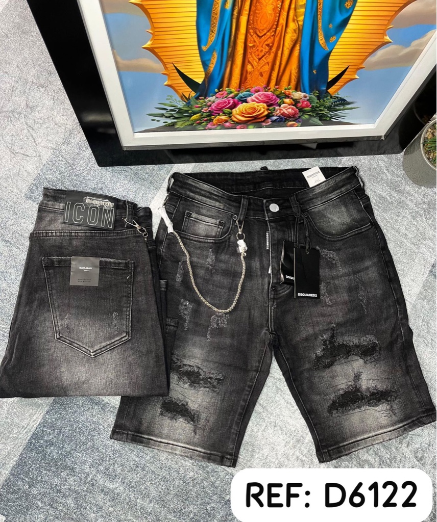 DSQ2 short 3 modelos