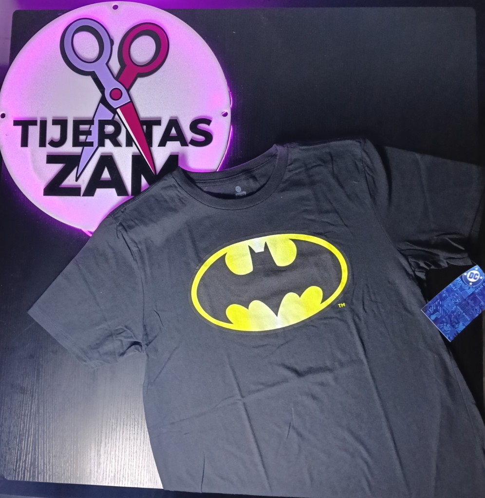 Playera Batman Negra Mediana