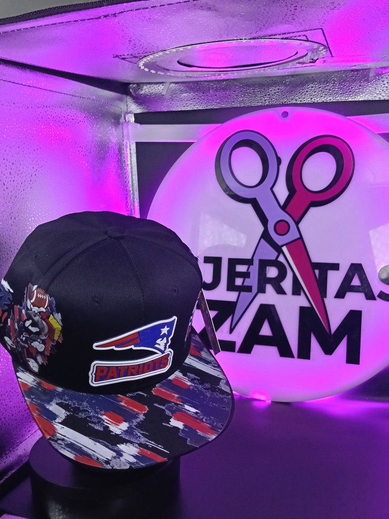 Gorra Patriots Azul Plana