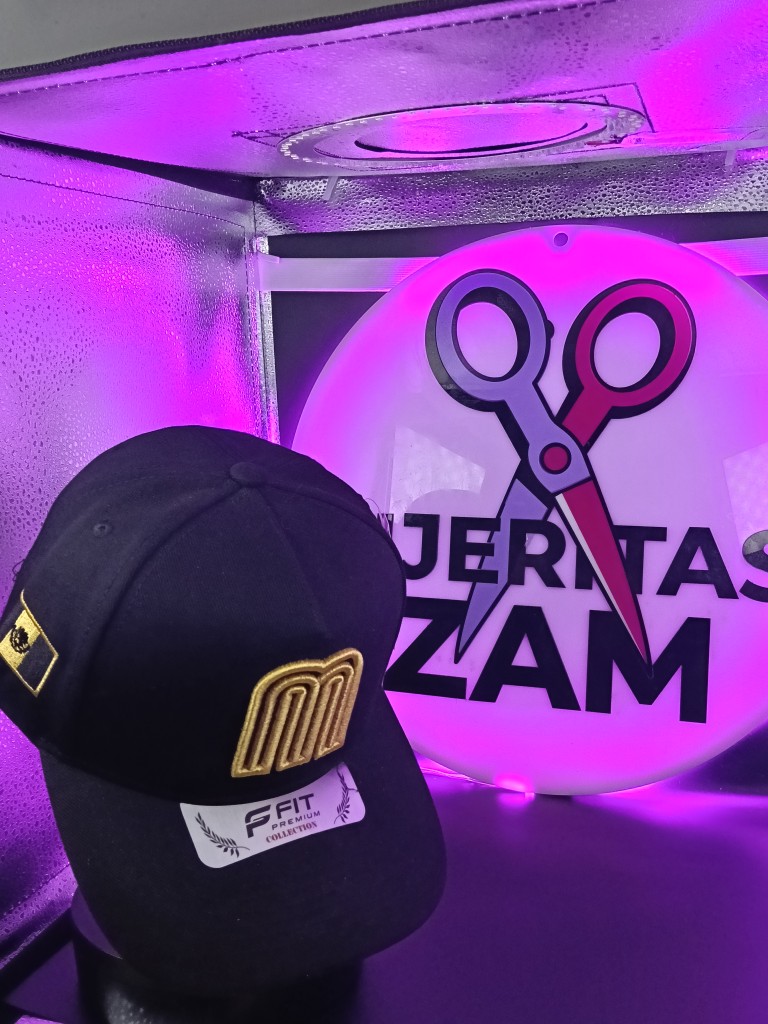 Gorra México Bordada Negro