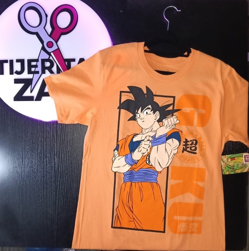 Playera Goku Talla M