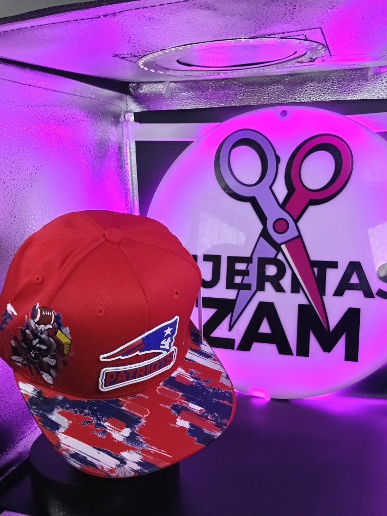Gorra Patriots Roja Plana