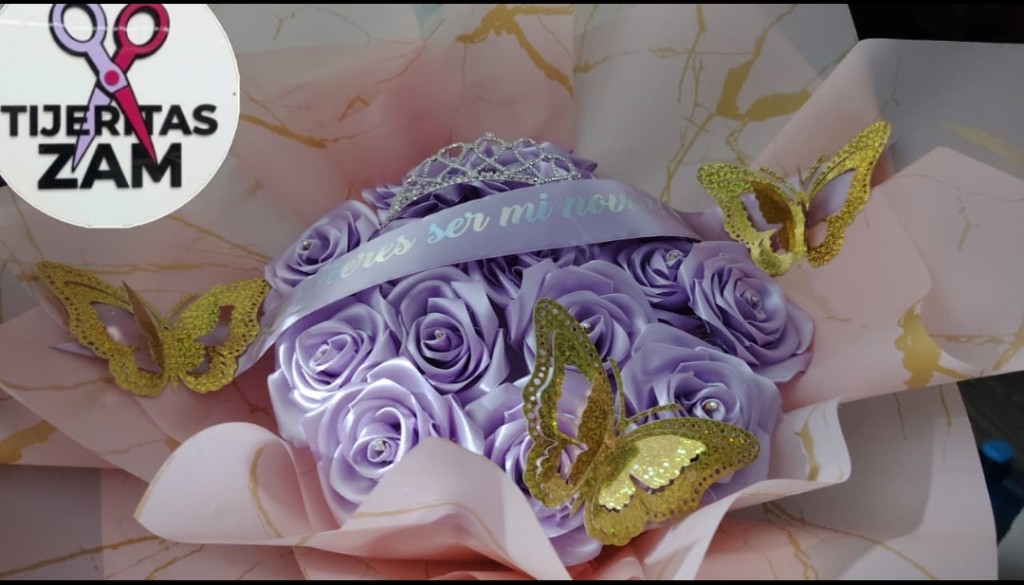 Rosas Eternas con 15Pz Varios colores