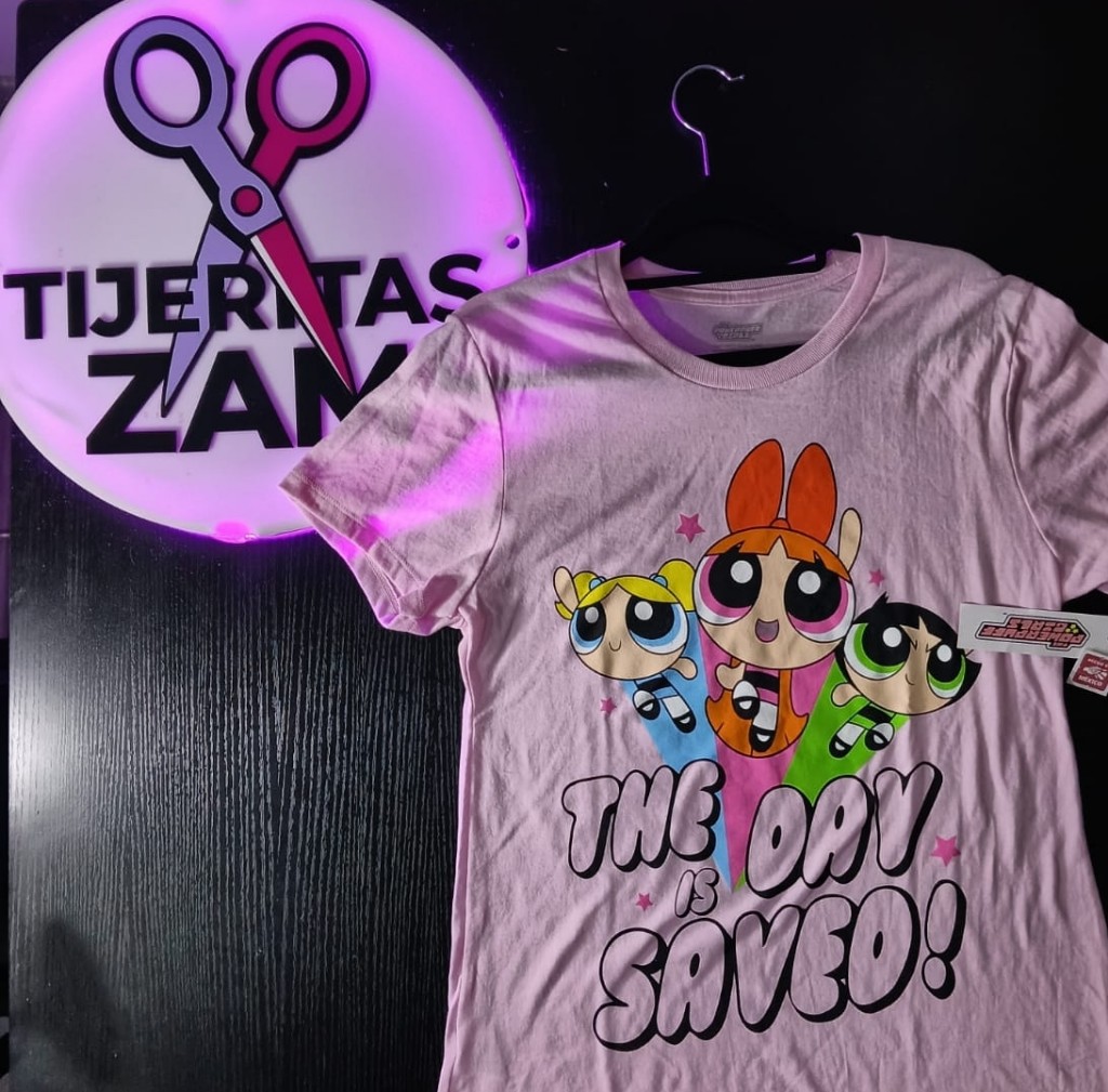 Playera Las Chicas Super Poderosas Talla M