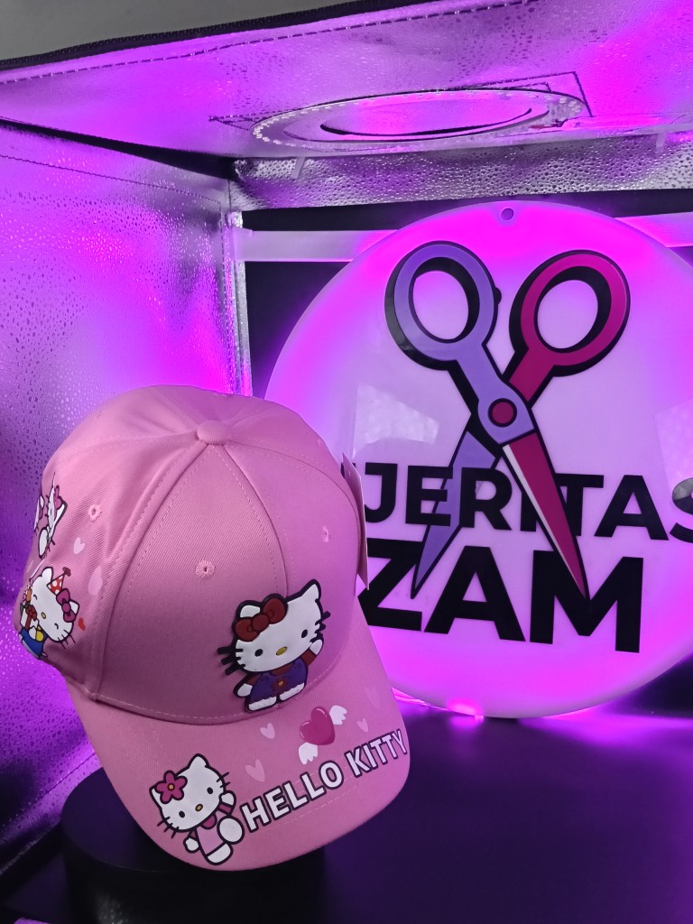 Gorra Hello Kitty Rosa Claro