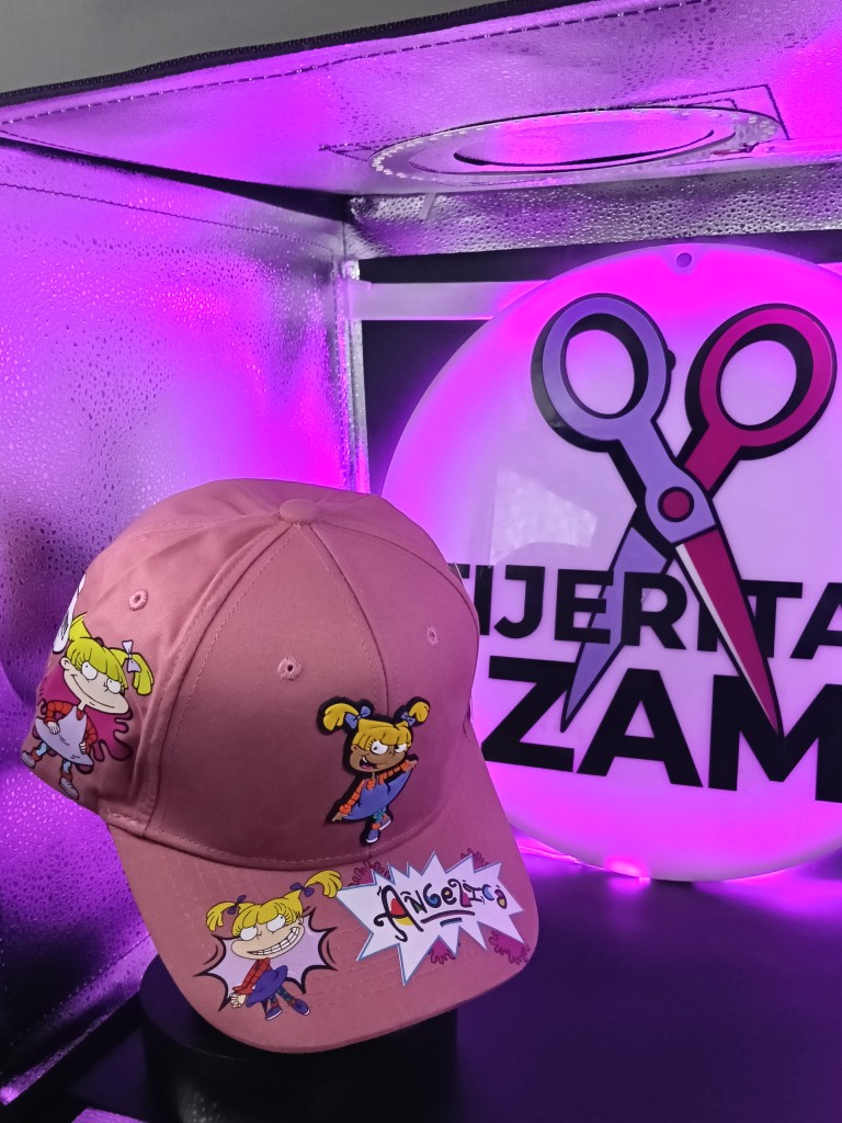 Gorra Angélica Rosa