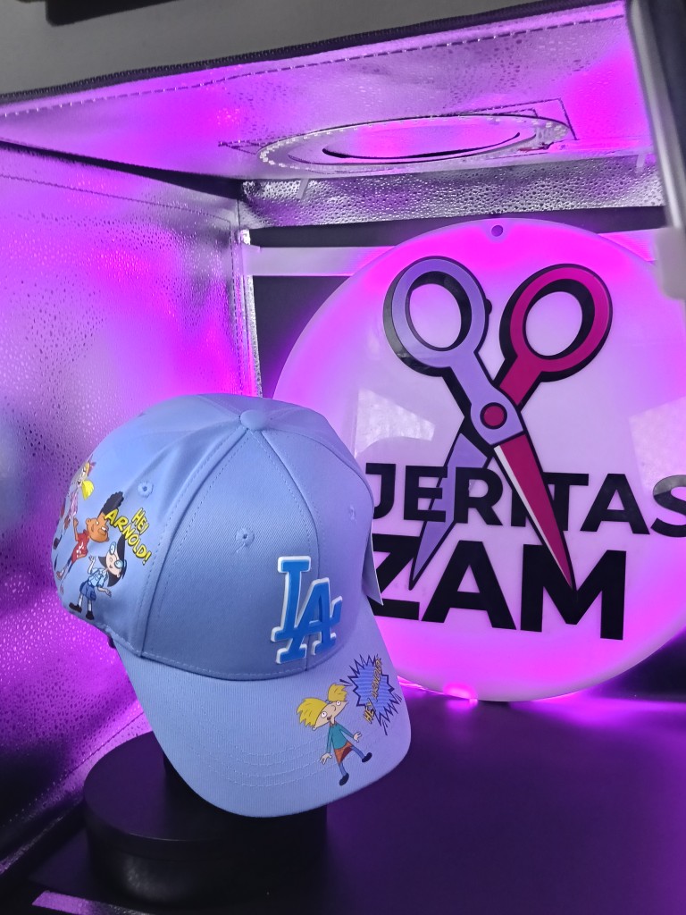 Gorra Hey Arnold Azul Cielo