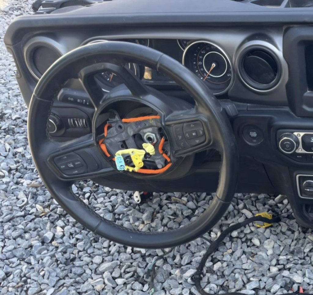 Arnes de bolsa de volante jeep wrangler 2020