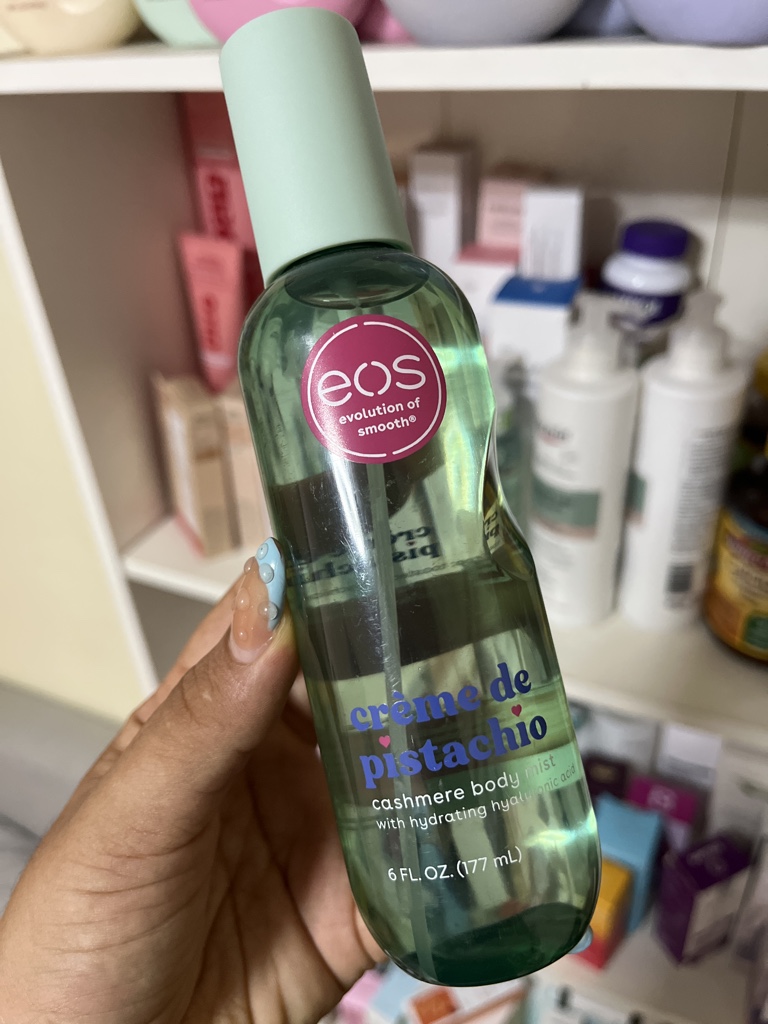 Eos mist creme de pistachio