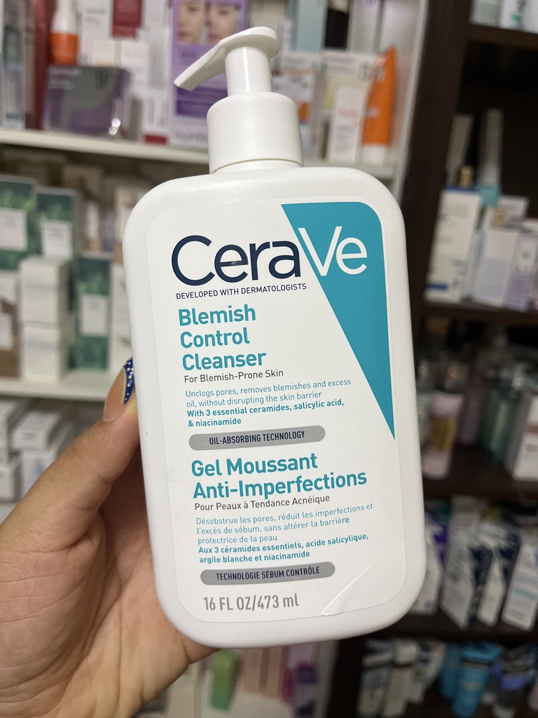 Cerave blemish control cleanser