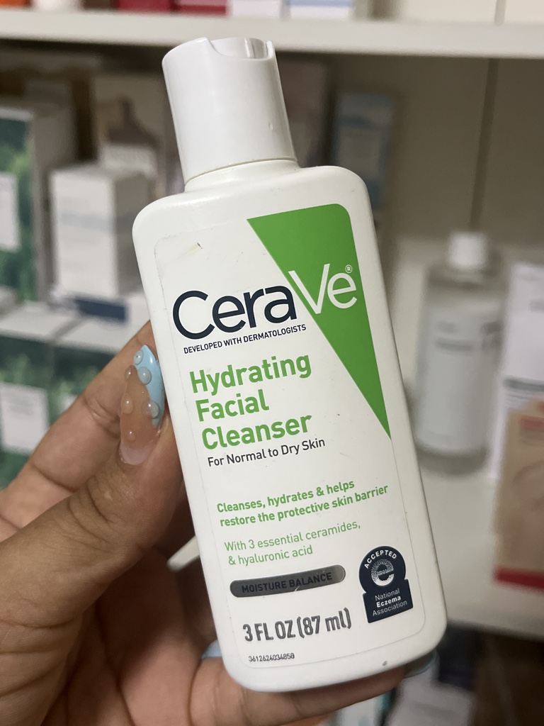 Cerave hydrating facial cleanser 3oz