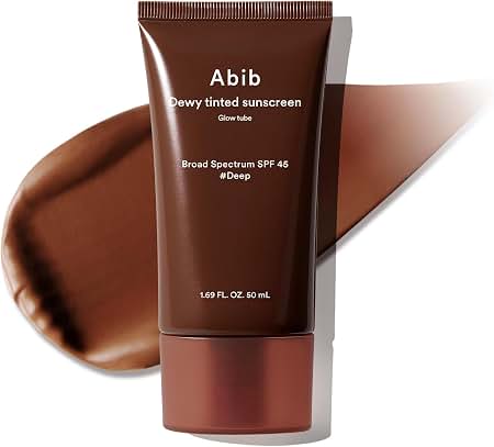 Abib Dewy - Protector solar tintado SPF 45 Deep