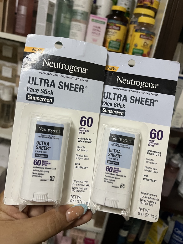 Neutrogena ultra sheer face stick spf60
