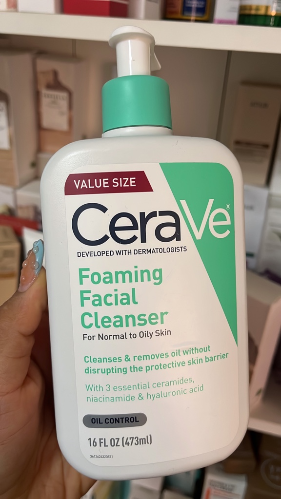 Cerave foaming facial cleanser 16oz