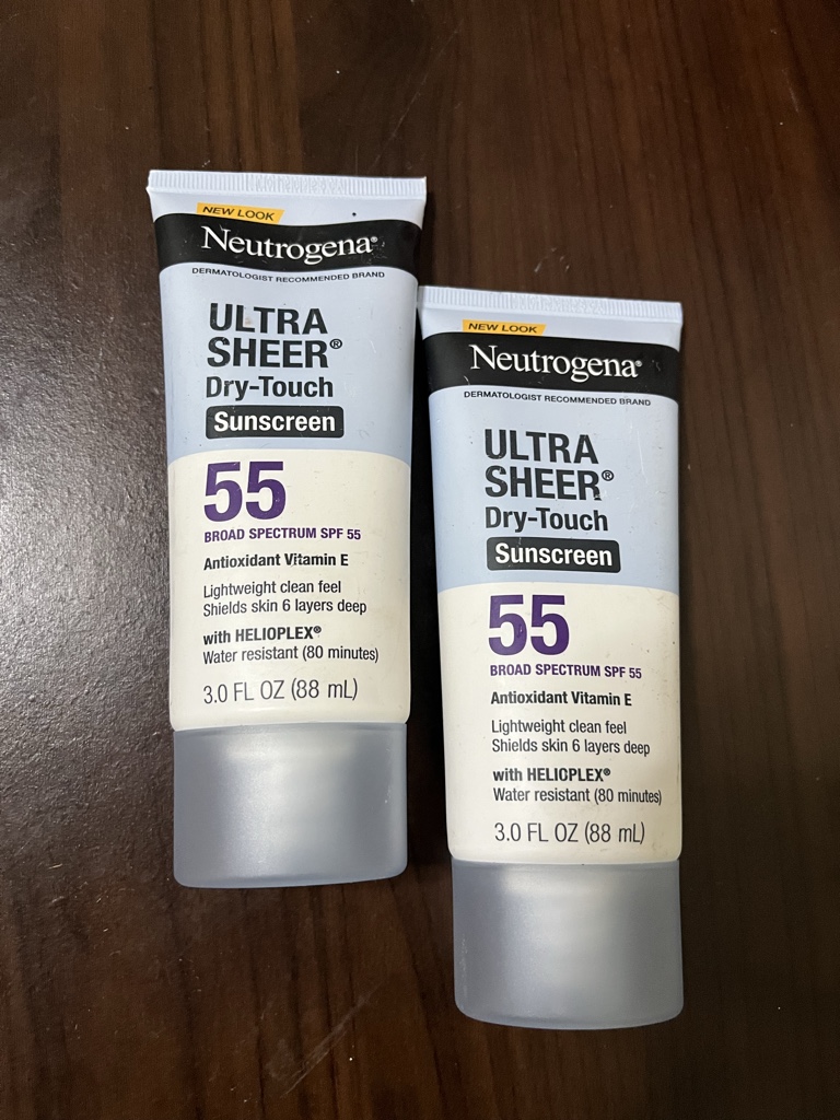 Neutrogena Ultra sheer dry touch 55spf