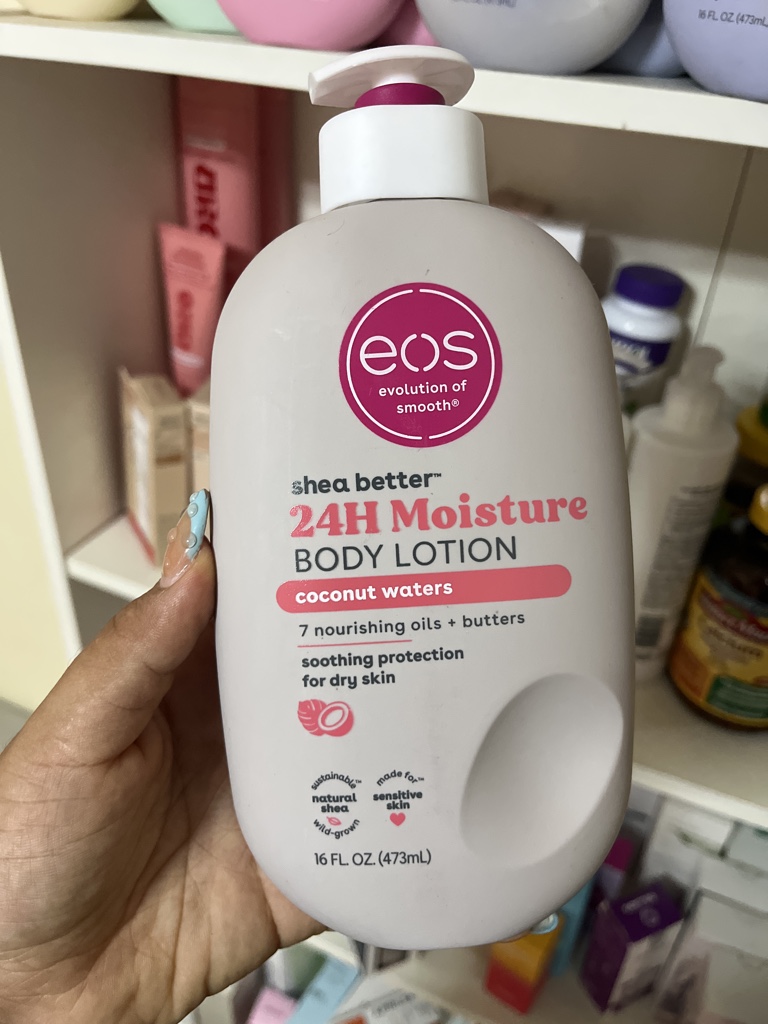 Eos crema coconut waters