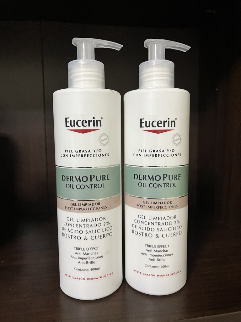 Eucerin dermopure oil control gel limpiador