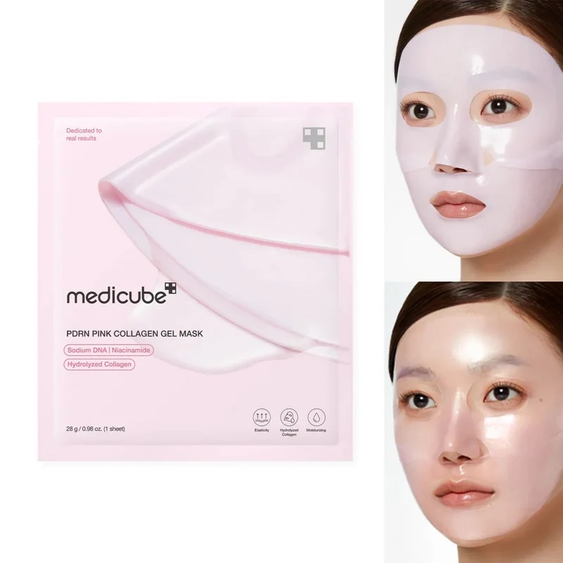 PDRN pink collagen mask